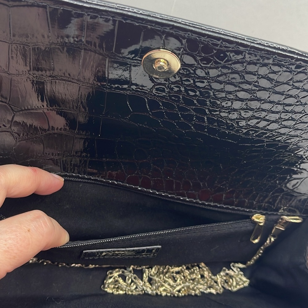 Brown Leopard Print Clutch - Picture 11 of 11